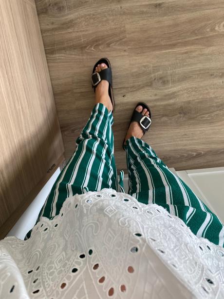 Only žakárové nohavice, only,m