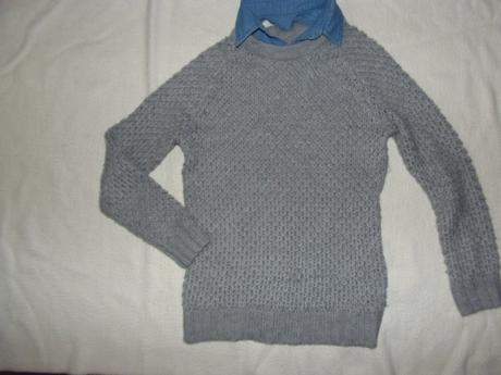 Sveter s golierom, clockhouse,m