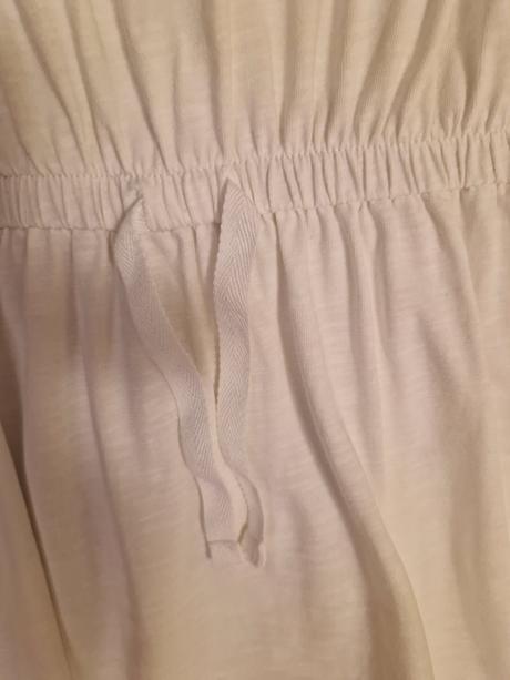 Bavlnene saty benetton,uplet,biele,letne, benetton,146