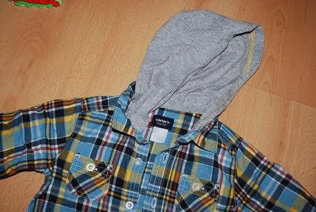 Košieľka s kapuckou, carter's,80
