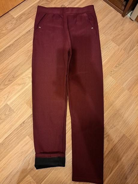 Zateplene jeginsy m/l, m