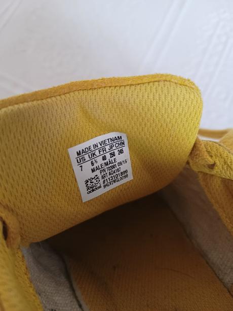 Adidas superstar yellow suede vel.40, adidas,40