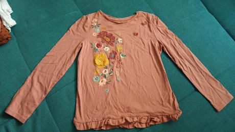 Tričko s dlhým rukávom, c&a,140