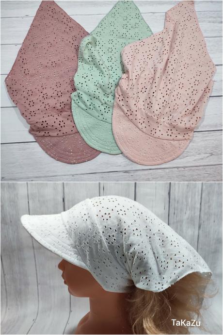 Šatka so šiltom - madeira (rôzne farby), 50 - xs