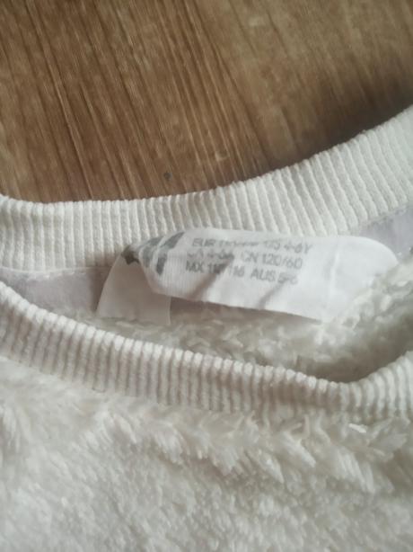 Hruby svetrik, h&m,110