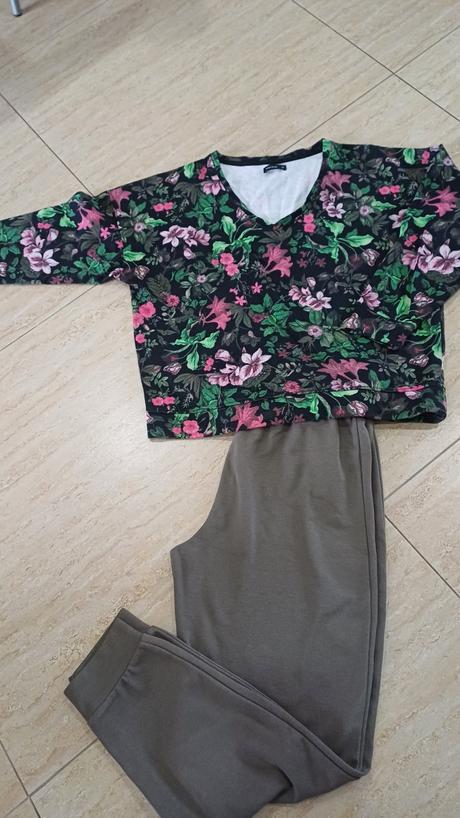 Teplakove nohavice, mango,s