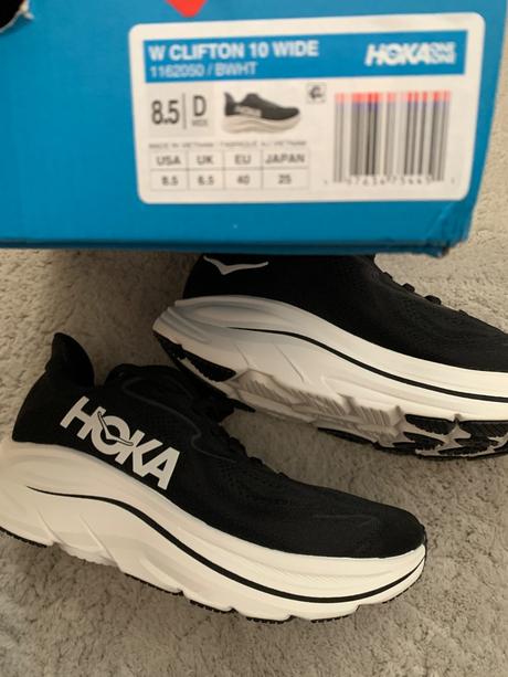 Hoka clifton 10 wide, 40