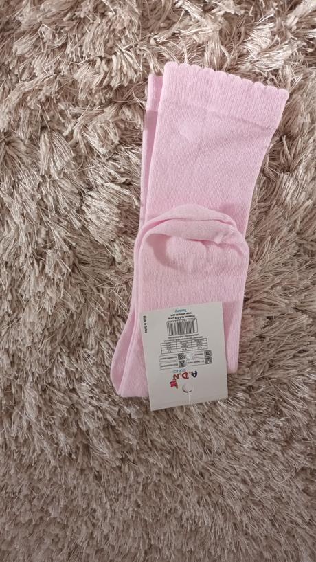 Kvalitné ružové podkolienky, 35