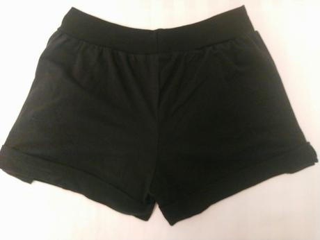 Čierne elastické šortky, red qeen, 146-152 cm, 152