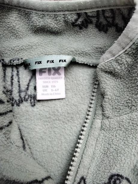 Flísová mikina, lindex,116