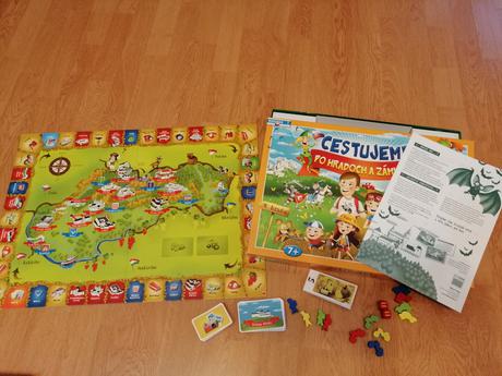 Spoločenská hra cestujeme po hradoch a zámkoch, 