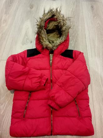 Zimna bunda, velkost 5 rokov, zara,110
