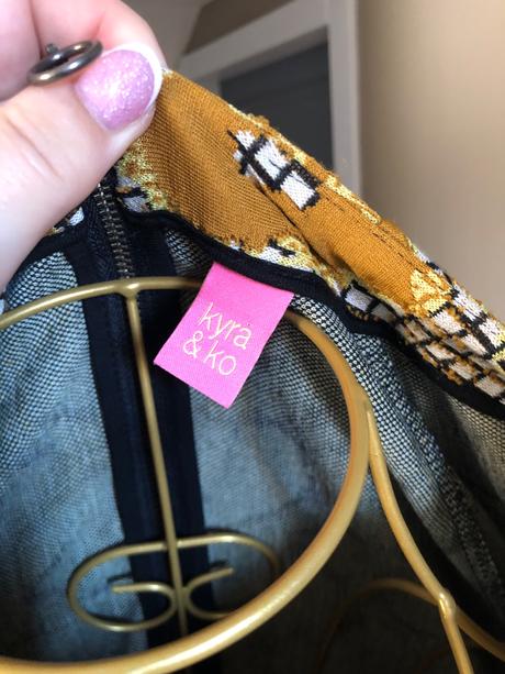 Kyra&co úpletové šaty, xs