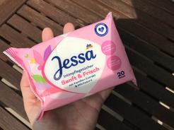 Jessa vlhčené utierky na intímnu hygienu, 20 ks