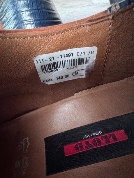 Kožené topánky lloyd 44, 44