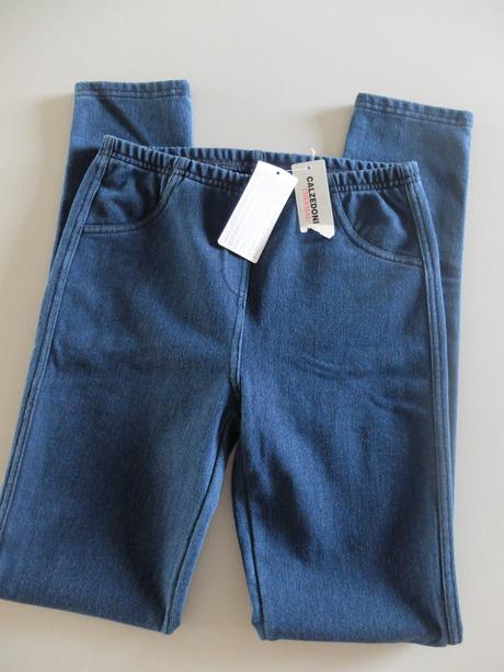 Zateplené legíny calzedonia 11/12, calzedonia,140
