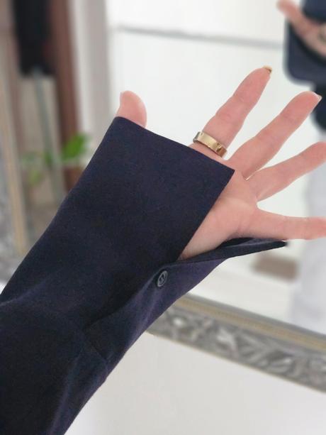 Tmavomodrá blúzka cos 40, cos,40