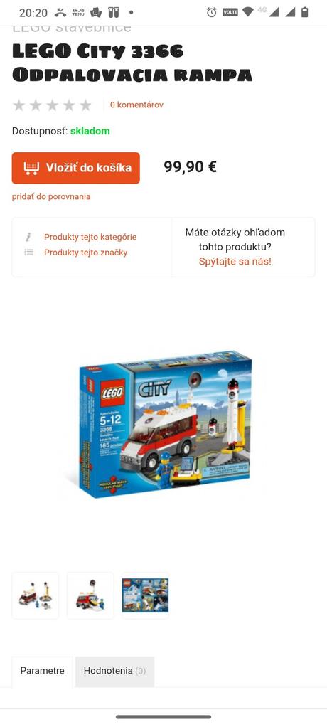 Lego 3366 vesmír, 
