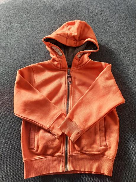 Oranžová mikina, next,104