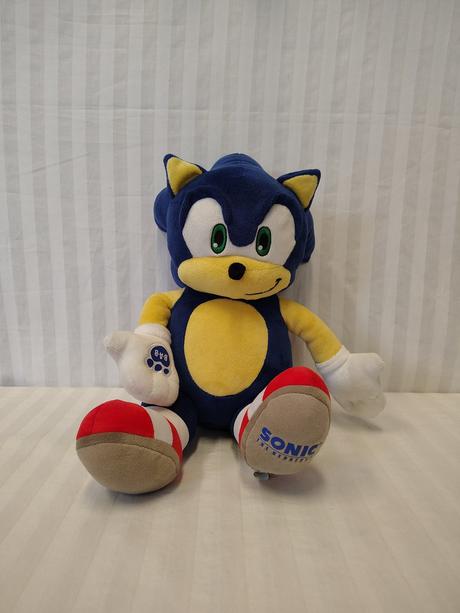 Zber. retro ježko sonic outfite, build-a-bear 2016,