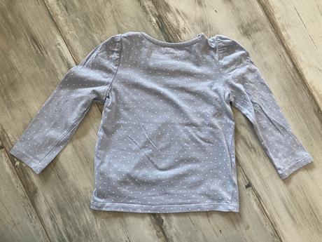 Bodkované tričko, h&m,92