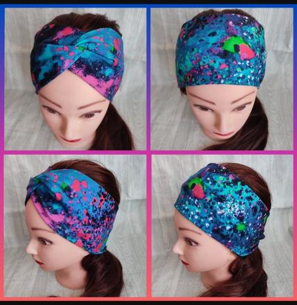 Turbanová čelenka 48-52, 86 / 92 / 98 / 104 / 110