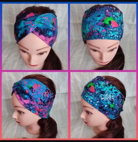 Turbanová čelenka 48-52, 86 / 92 / 98 / 104 / 110