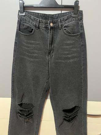 Rifle roztrhané, bershka,m