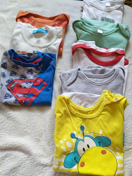 Balík tričiek, 68–80