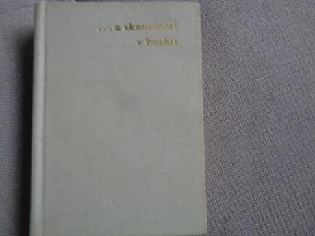 Predám knihu básní ..a skameneli v bozku, 