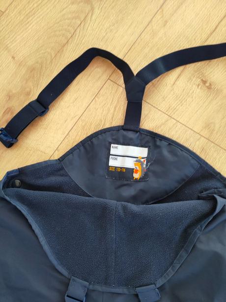 Tchibo nohavice do dažďa oteplene, veľ. 110-116, tchibo,110