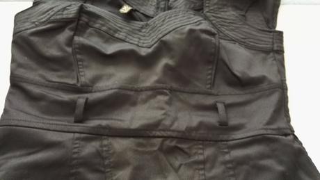 Šaty čierne krátke, 40