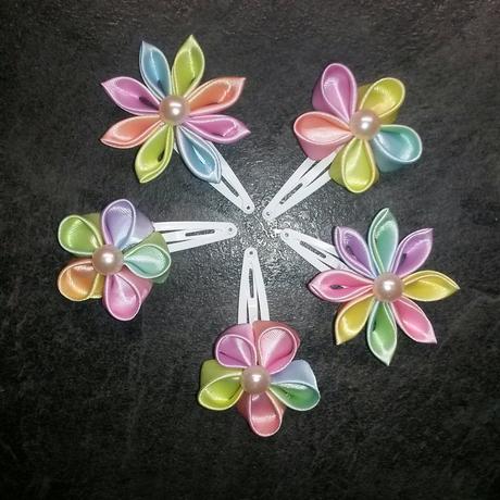 Detské sponky rôzne farby, 