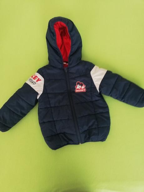 Prechodná bunda chlapčenská 98 mickey mouse, 98