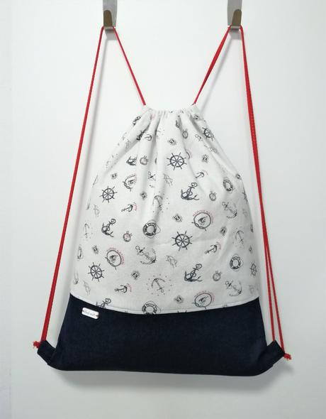 Batoh - námornícky s riflovinou, 