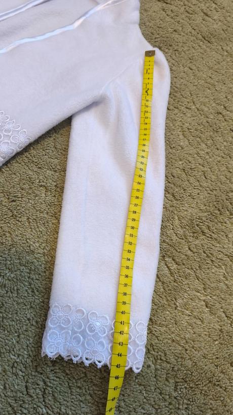 Kabátik/ bolerko plus kabelka na 1.sv.prijimanir, 134