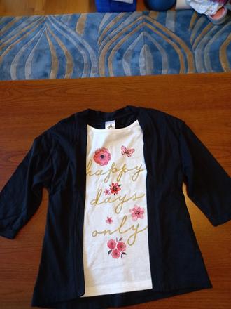 Dvojtričko s kvetmi, palomino,128