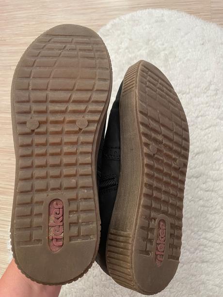 Kozene clenkove topanky rieker, rieker,37