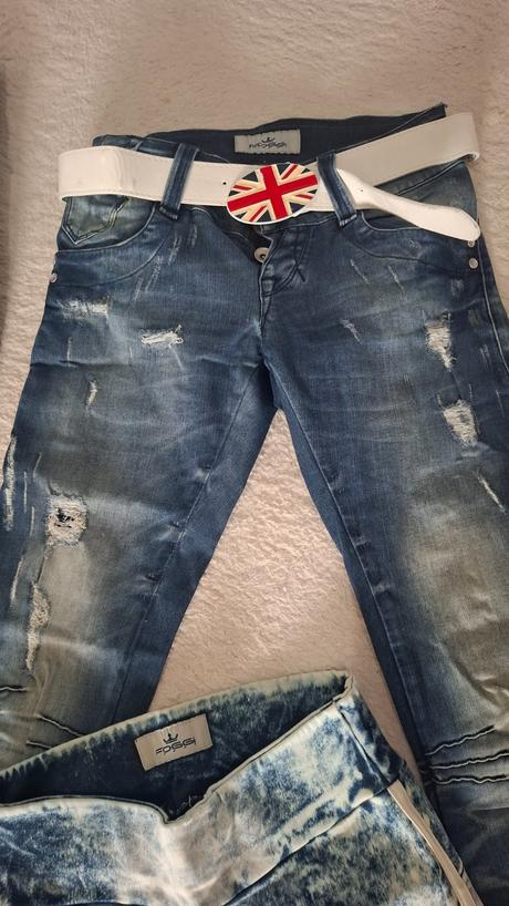 Dievčenské oblečenie foggi jeans, s