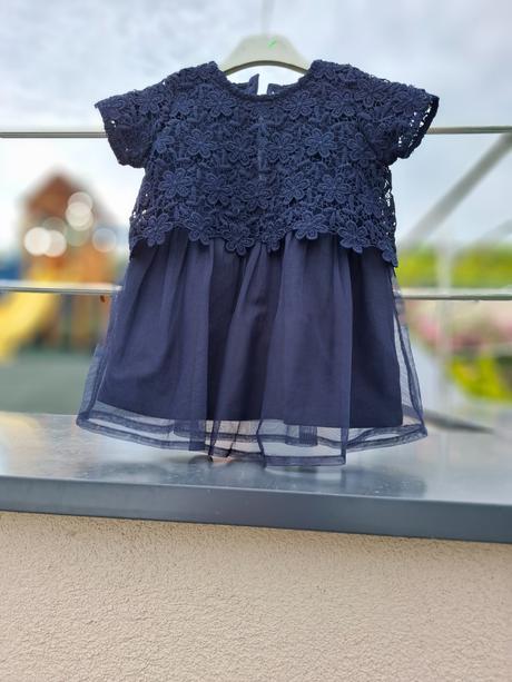 Dievčenské šaty lindex 9-12 mesiacov, lindex,80