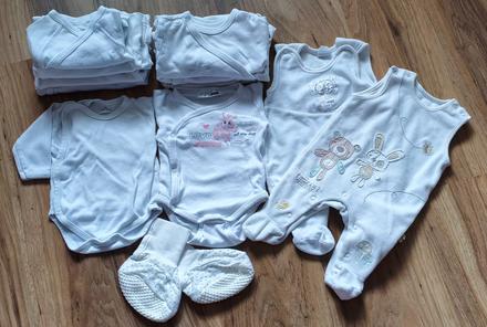 Balík oblečenia pre novorodenca, 50–62