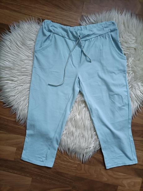 Dámske štýlové voľno časové teplákové nohavice, 