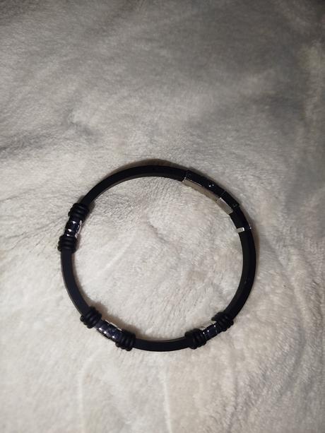 Pánsky náramok so zirkonmi, 