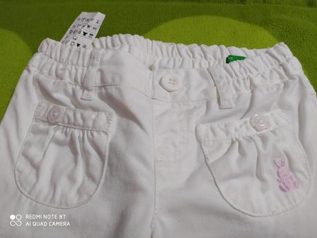 Nenosené len opraté rifle zn. benetton, benetton,110