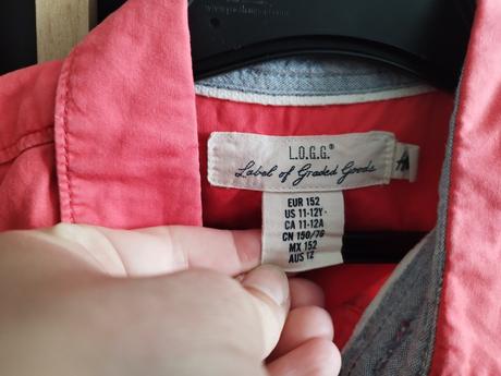 Košeľa, h&m,152