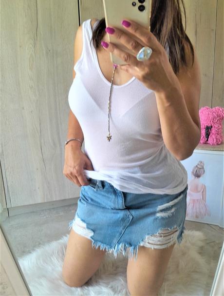 Alexander wang-jemný top-m/l, m