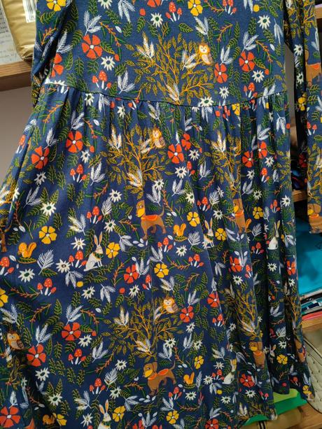 Dámske midi áčkové šaty s dlhým rukávom s, m 36/38, bonprix,s