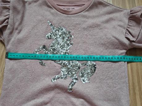 Dievčenská mikina jednorožec 128, f&f,128