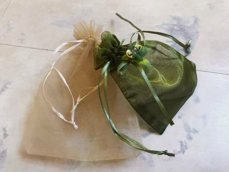 Zbytok organzy/šifónu,