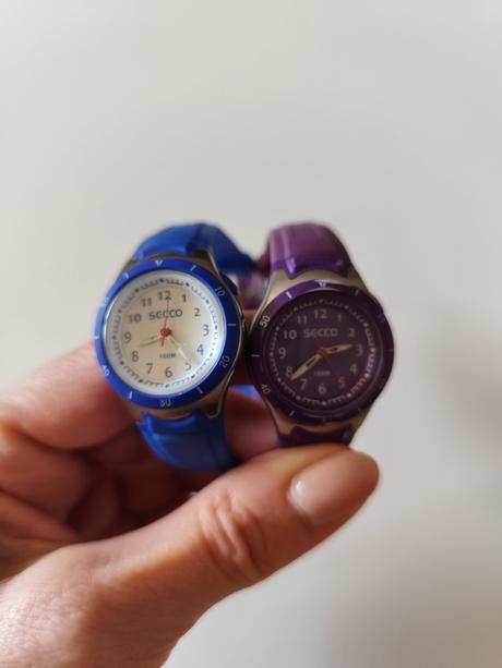 Detské hodinky, secco